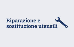 Riparazione e sostituzione utensili
