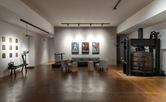 Caso Studio Baustoff+Metall Italia cantine Bertani